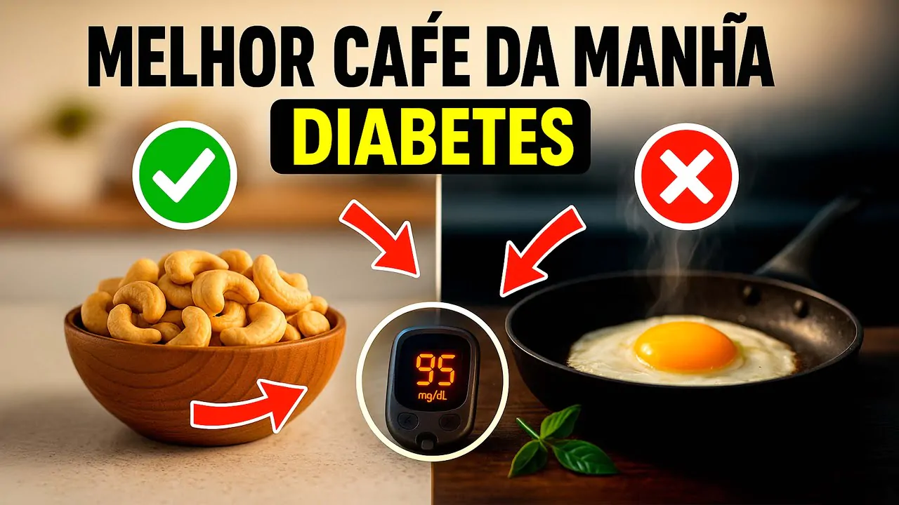 DESCUBRA as 5 MELHORES DICAS para o CAFÉ DA MANHÃ de DIABÉTICOS e COMECE O DIA COM SAÚDE!